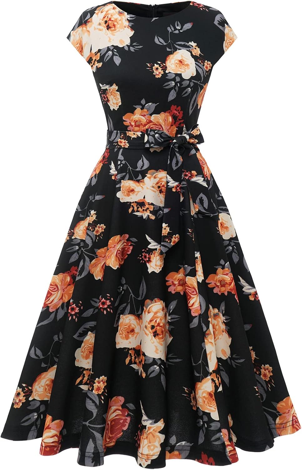 DRESSTELLS kokteilinės suknelės moterims, oficialios vestuvinės suknelės, kuklios balių suknelės bažnyčios priėmimams 2025 m.-LT