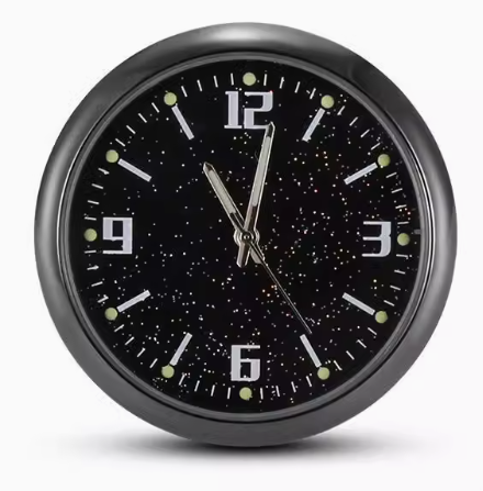 Ζεστές εκπτώσεις ✨50% έκπτωση ✨Φωτεινό ρολόι αυτοκινήτου με χαλαζία-GR