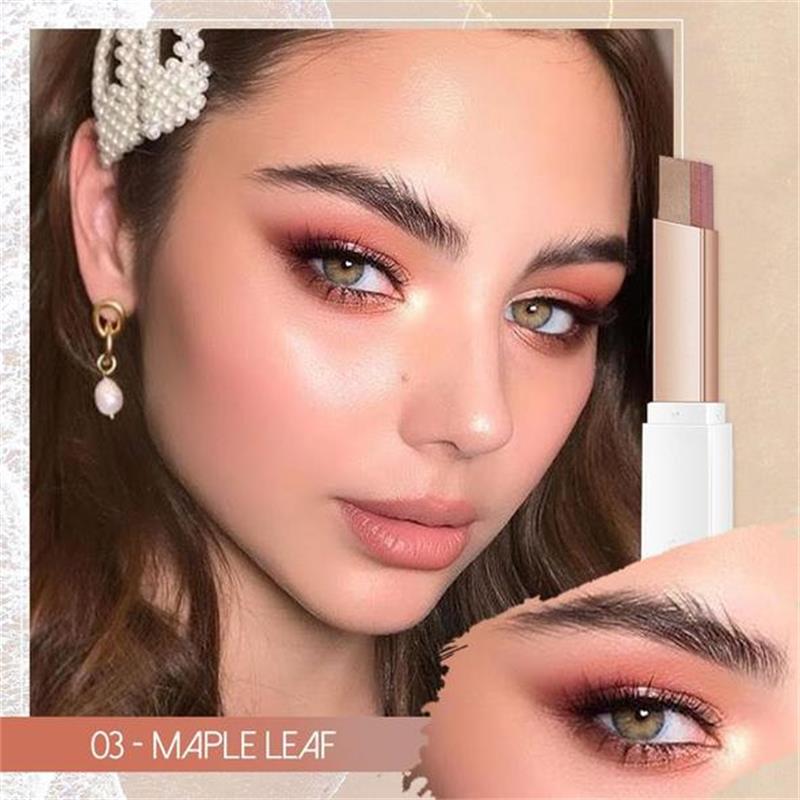 ✨2 w 1 mieszany cień do powiek w sztyfcie – perfekcyjny makijaż oczu