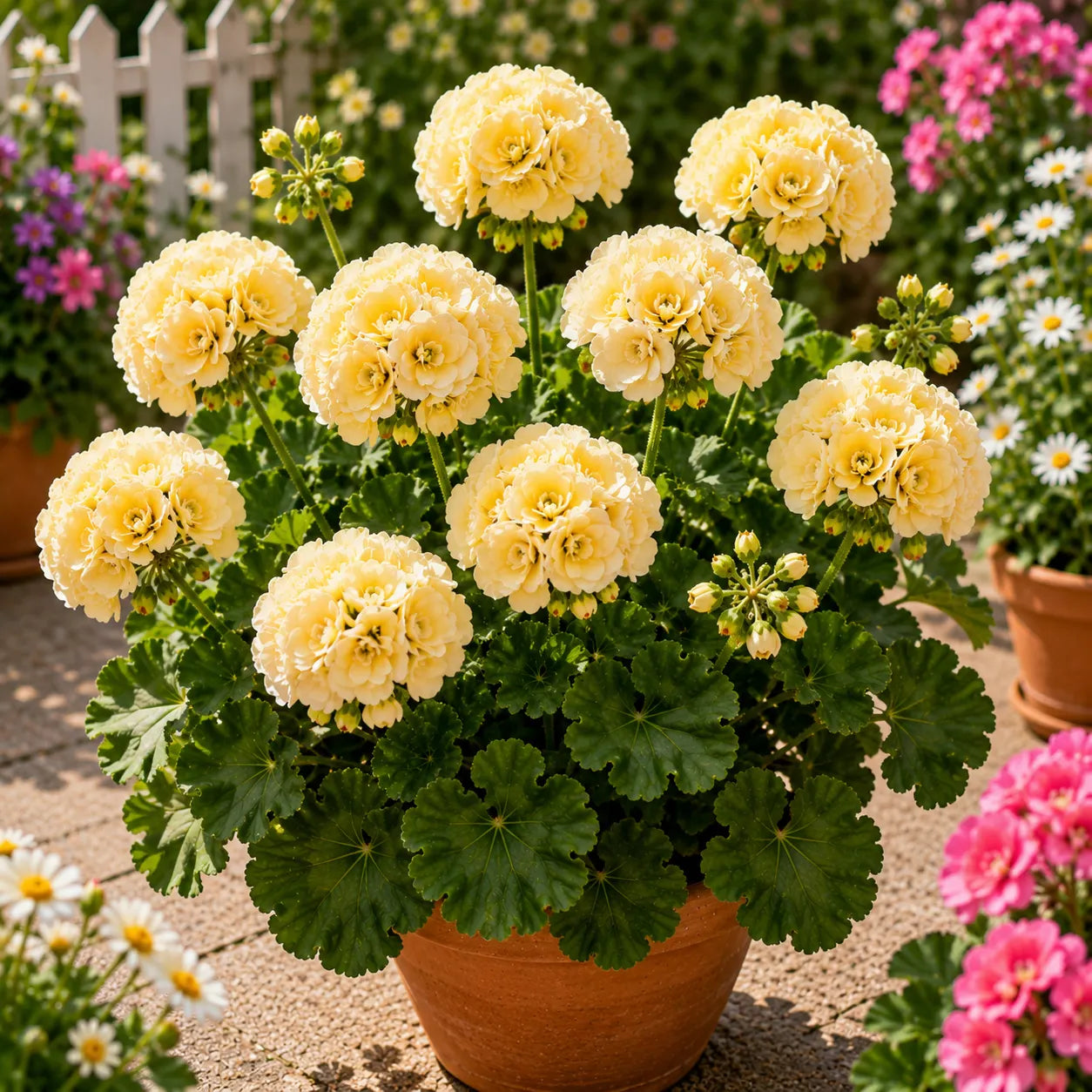 💜 Nasiona geranium gigantycznego Pom-Pom