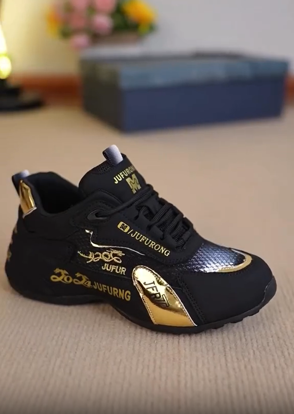 Μοντέρνα γυναικεία καθημερινά άνετα αθλητικά παπούτσια που αυξάνουν το ύψος-GR