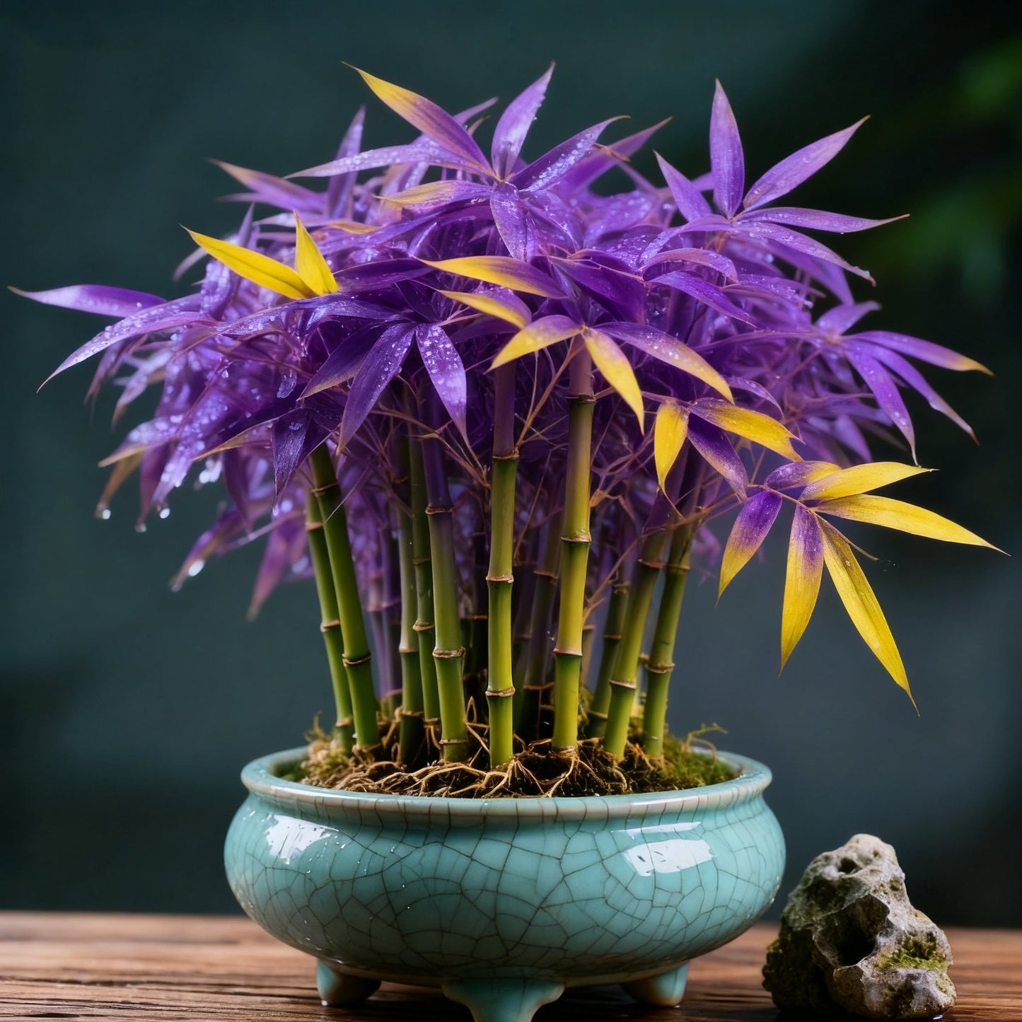 🌿 „DreamBamboo“ – įvairiaspalvis laimingasis bambuko kiparisas-LT