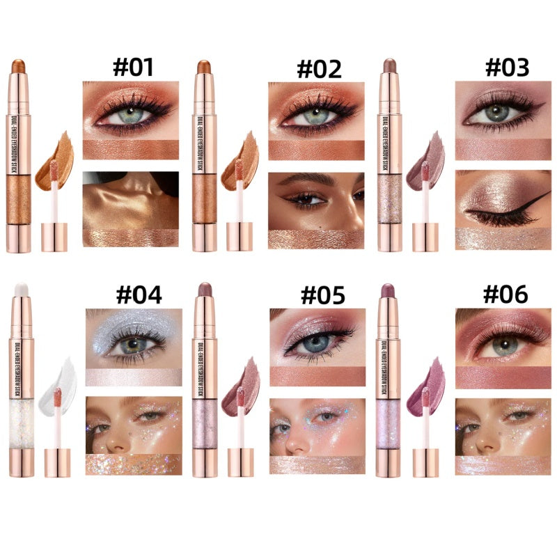 Kreminis dvigubas akių šešėlių pieštukas-LT