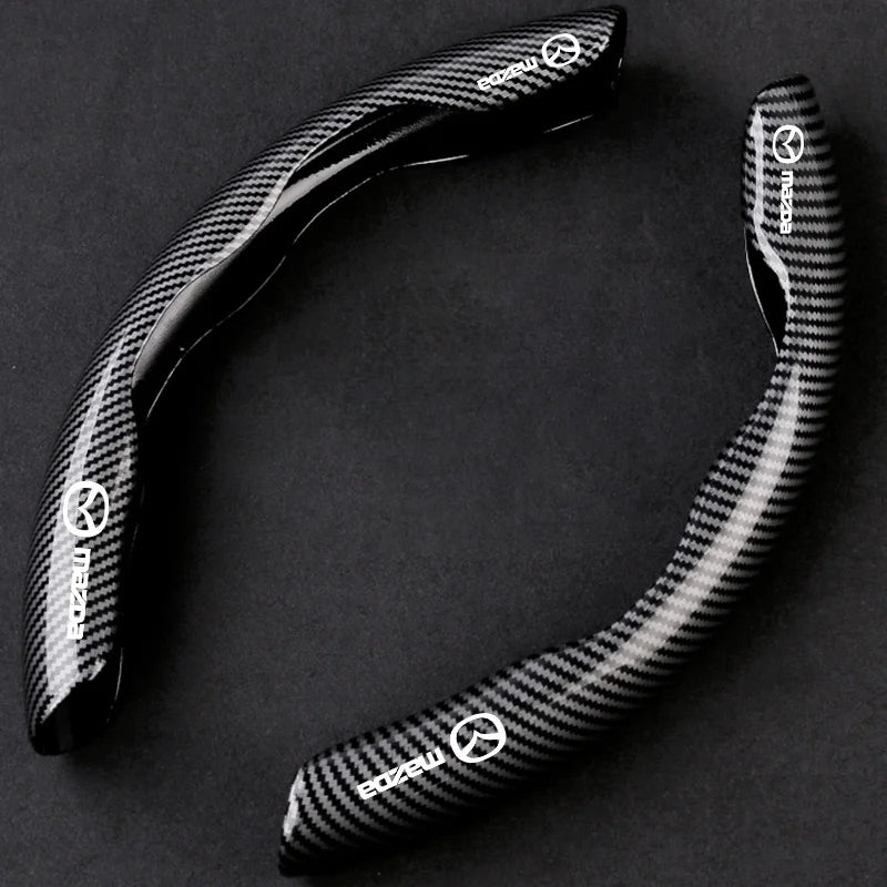 🔥Naujas universalus anglies pluošto vairo gaubtas (2 vnt.)❗Tinka visiems modeliams-LT