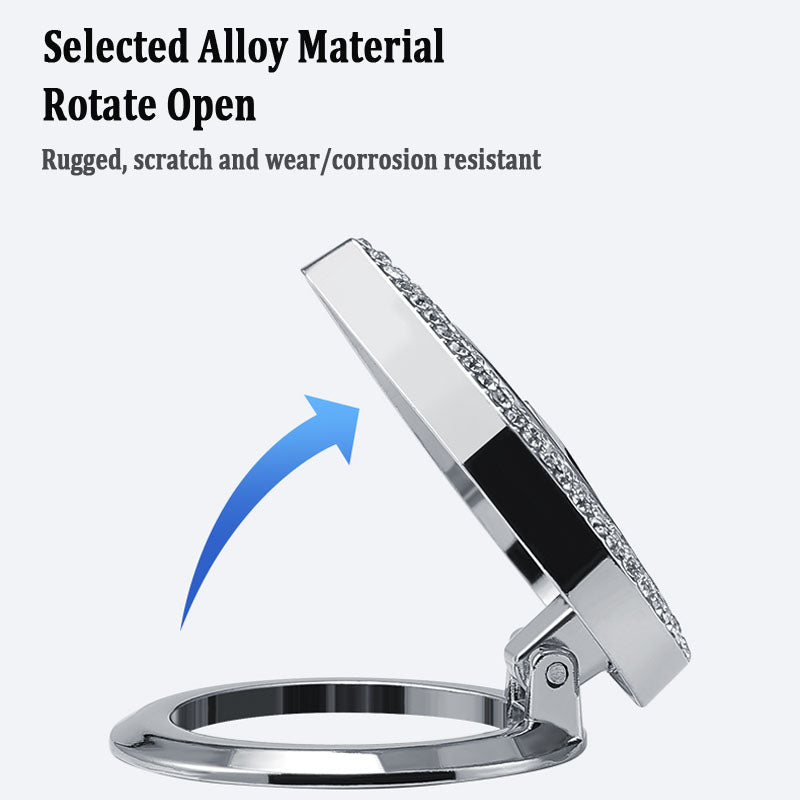 Προσφορές 2025🔥Προστατευτική θήκη με κουμπί σε σχήμα καρδιάς, διακοσμημένη με διαμάντια-GR 