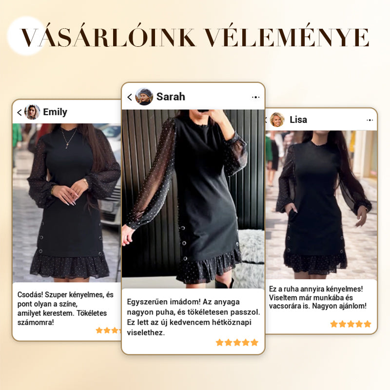 👗【M-3XL】Jesenné a zimné módne šaty-GR 