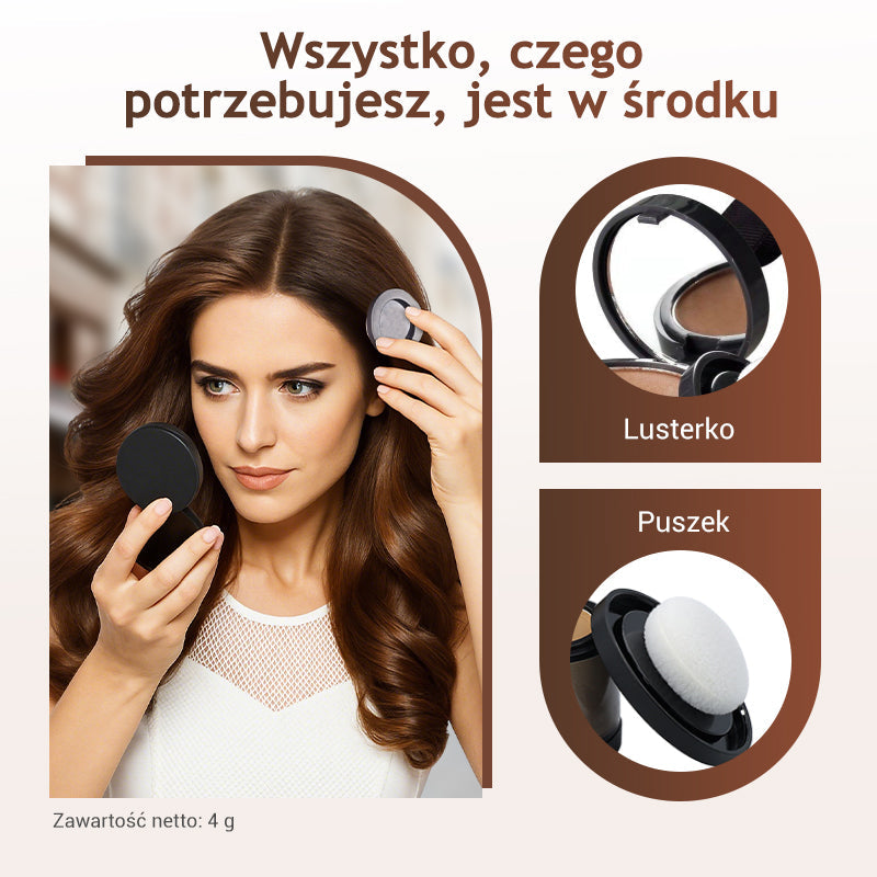 Puder do włosów  (do wszystkich kolorów włosów)