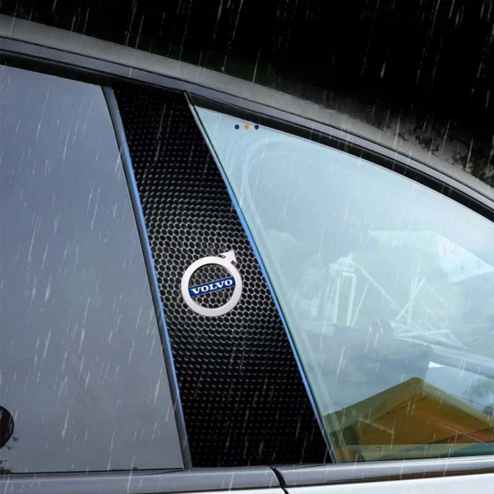 2x Αυτοκόλλητα παραθύρων αυτοκινήτου με λογότυπο-GR