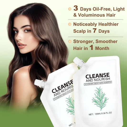 ✨Gaivinantis plaukų šampūnas, suteikiantis jiems glotnumo ir blizgesio-LT