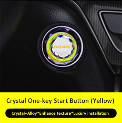 Karštas išpardavimas🔥49% nuolaida🔥Vienas raktas įjungimui krištolo apsaugos mygtukas-LT