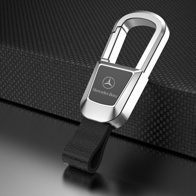 🎉High-end Genuine Leather Car Keychain