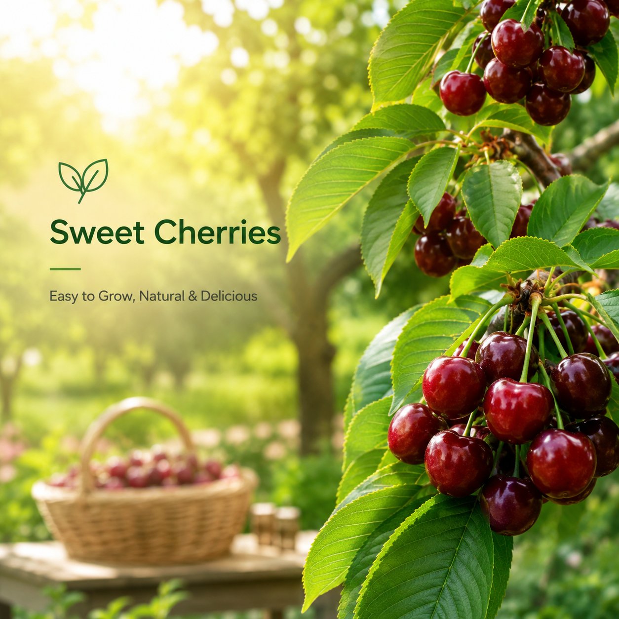 🍒 (New Harvest) Nasiona wiśni słodkiej 🌿Wstępnie przygotowane do szybkiego kiełkowania (99% kiełkowania)