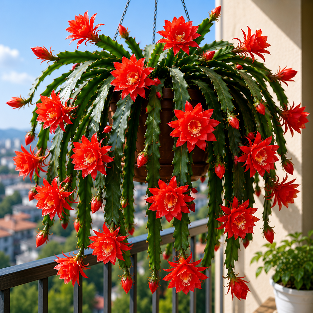 💫 Rzadki kaktus storczykowy Epiphyllum 🌸 Rzadki kwiat, który każdy chce podziwiać
