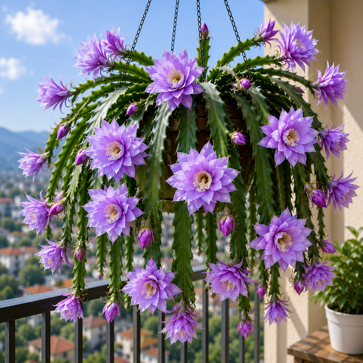 💫 Rzadki kaktus storczykowy Epiphyllum 🌸 Rzadki kwiat, który każdy chce podziwiać