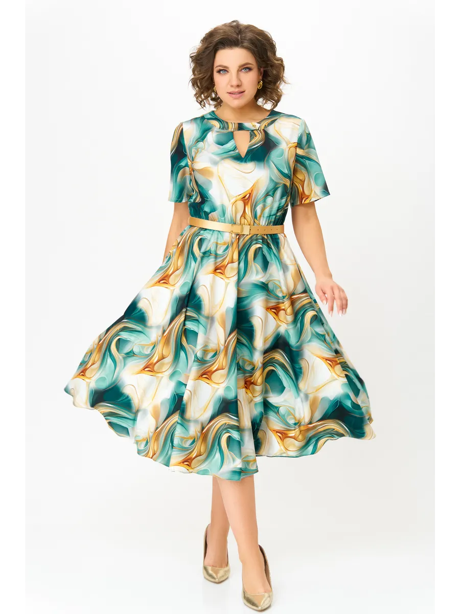 😎💃Nauji vasaros produktai💥[S-5XL]Laisva šifono suknelė didelio dydžio | Patogi ir laidži orui-LT