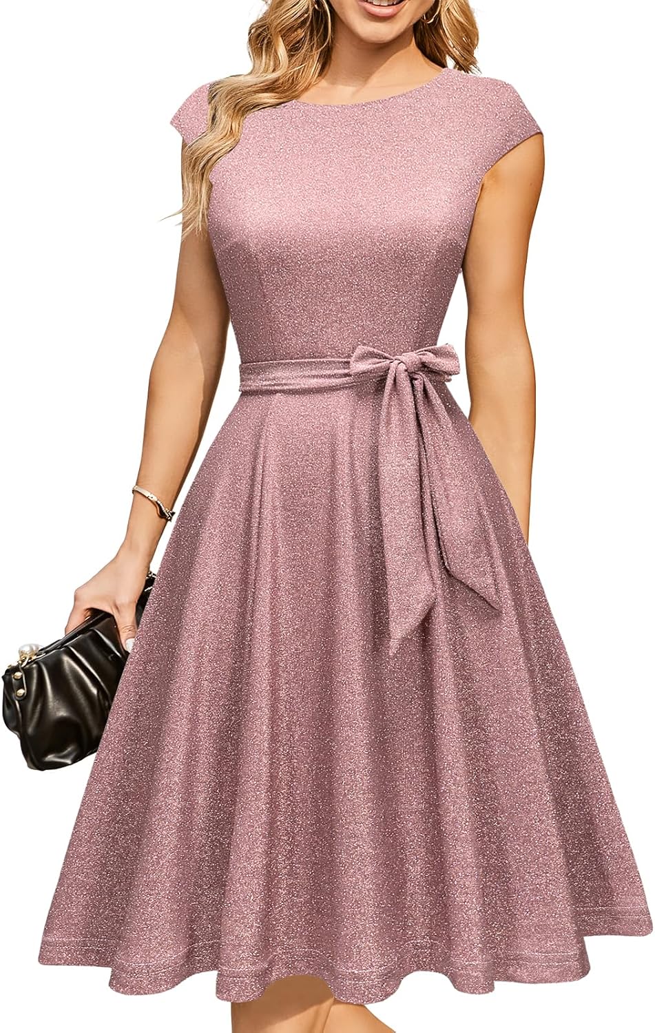 Koktajl obleke DRESSTELLS za ženske, svečane poročne obleke, skromne plesne obleke za cerkveni sprejem leta 2025-SI