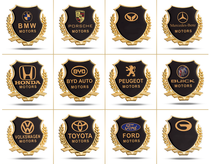 ✨3D automobilio metalinio kėbulo lipdukas✨2 vnt.✨-LT