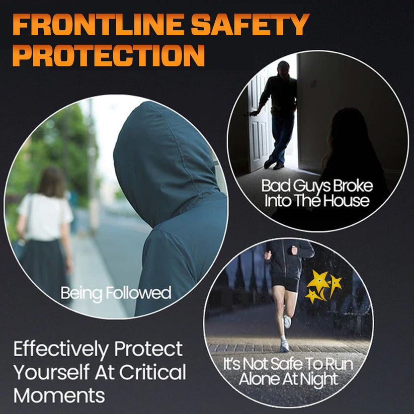 🛡️VORTAC V57 riboto leidimo 2025 m., automobilio raktelis su elektrošoku-LT