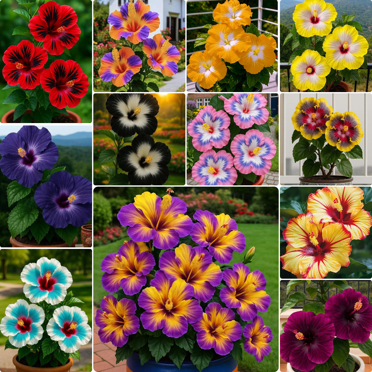 Rzadkie cebule hibiskusa – doniczkowe, balkonowe, zimowe sadzenie