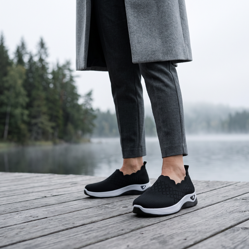 🌬️ Lekkie, oddychające damskie buty do chodzenia zapewniające całodzienny komfort