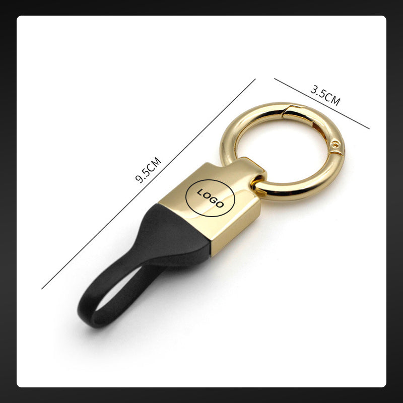 Pagal užsakymą pagaminta aukščiausios kokybės cinko lydinio automobilio raktų pakabukas-LT