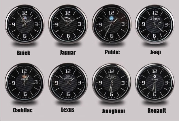 Ζεστές εκπτώσεις ✨50% έκπτωση ✨Φωτεινό ρολόι αυτοκινήτου με χαλαζία-GR