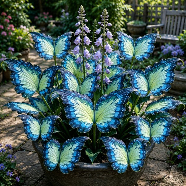 🦋 Bulwy funkii Butterfly Garden - 🌸Funkia, która wygląda jak ogród pełen motyli