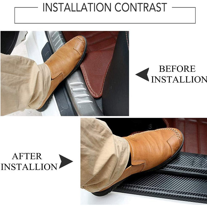 🚗 Anglies pluošto durų dulkių lipdukai-LT