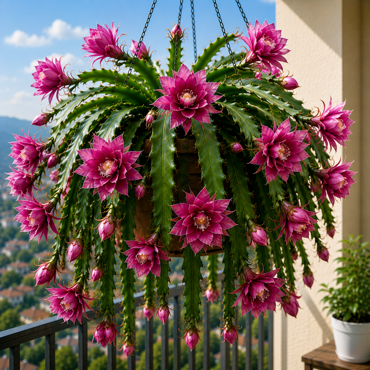 💫 Rzadki kaktus storczykowy Epiphyllum 🌸 Rzadki kwiat, który każdy chce podziwiać