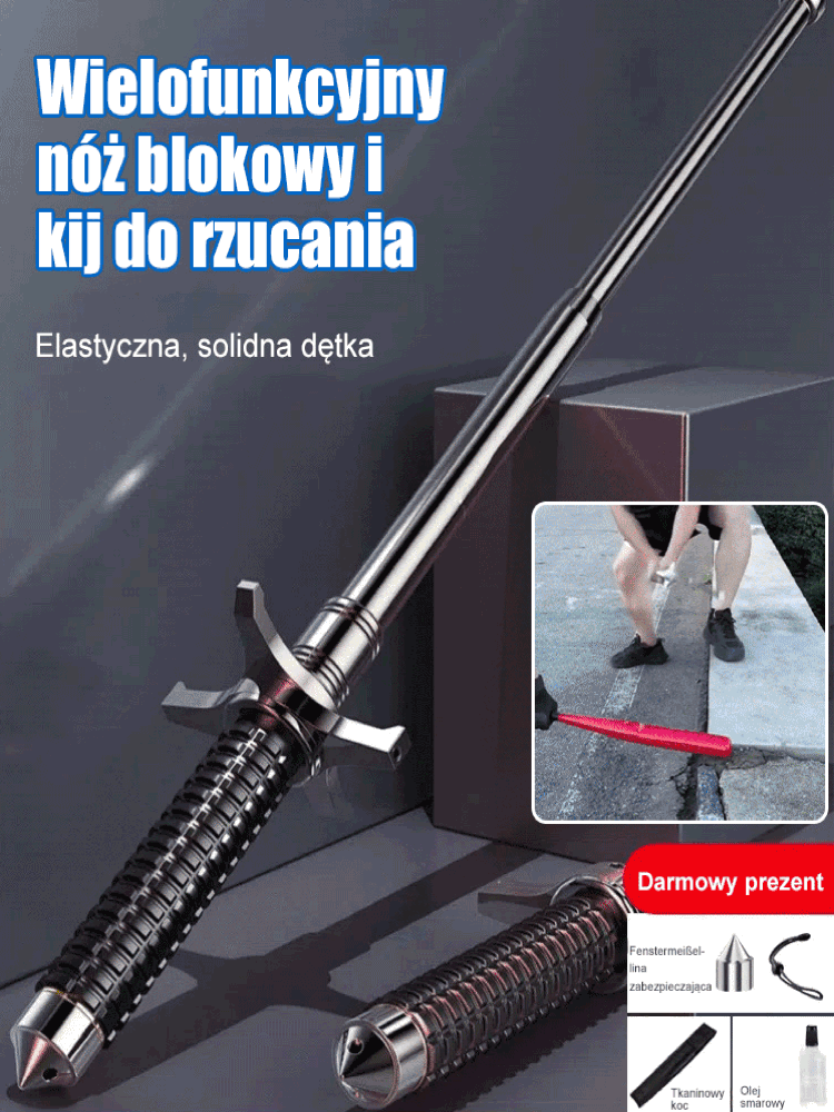 Daugiafunkcinė teleskopinė lazda – alpinizmui lauke-LT