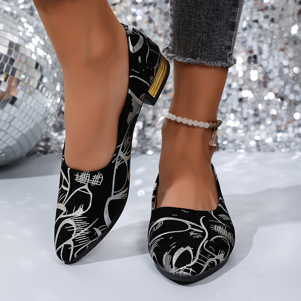 Madingi moteriški žemakulniai bateliai-LT