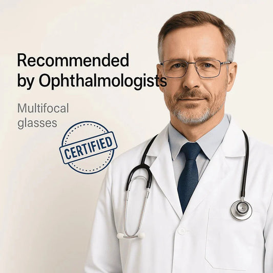 Okulary wieloogniskowe VisionSync [technologia adaptacyjna]