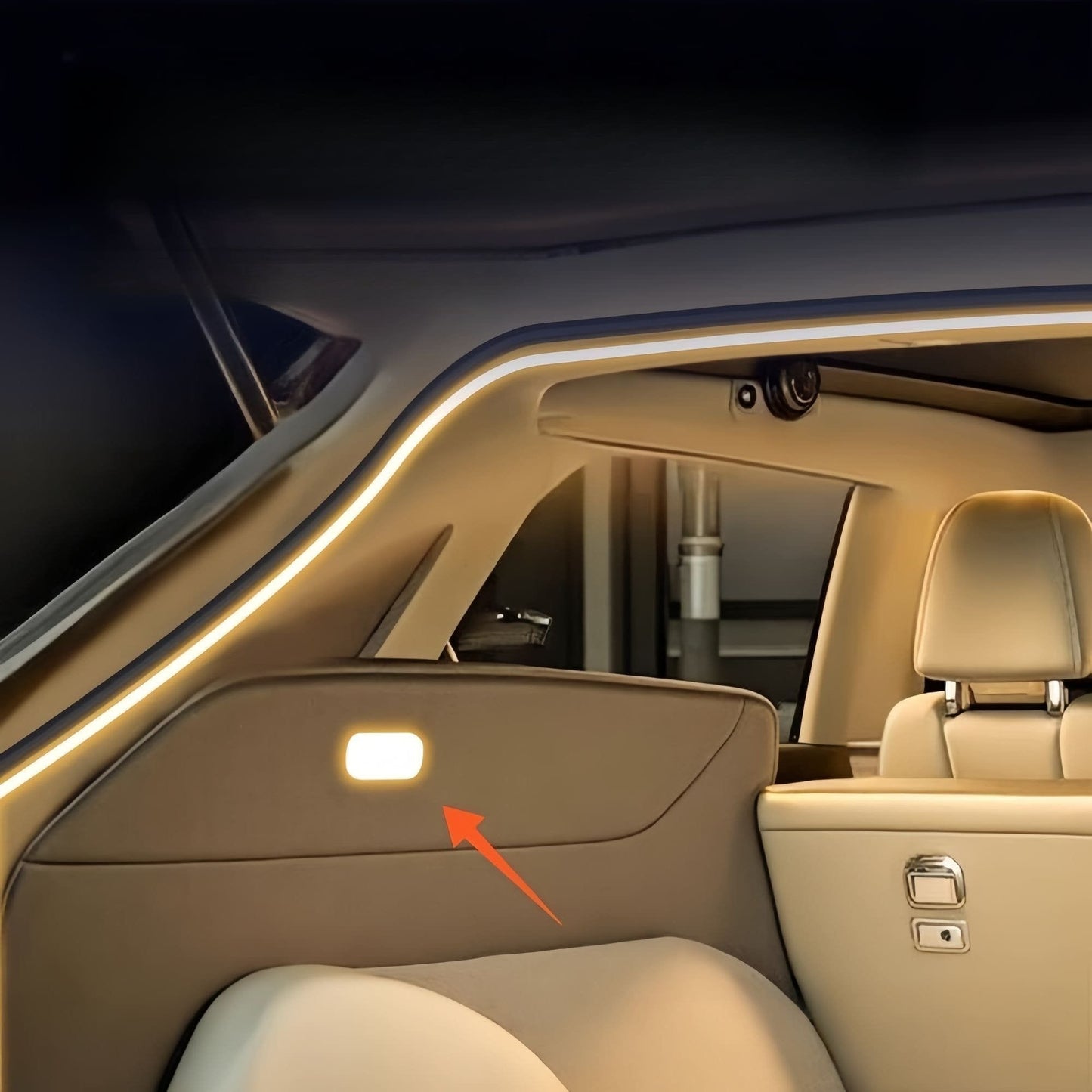 Δυναμική, ρέουσα φωτεινή λωρίδα για το πορτμπαγκάζ του αυτοκινήτου σας - LT 