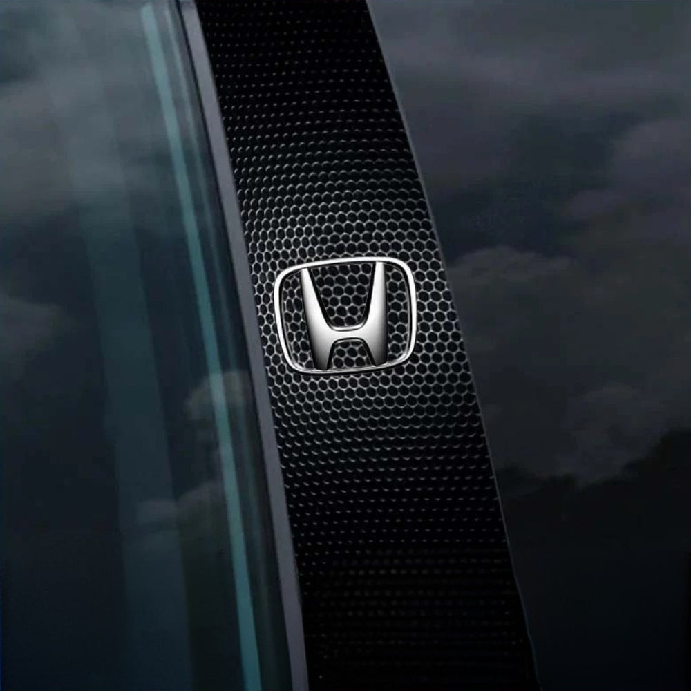 2x automobilio langų lipdukai su logotipu-LT