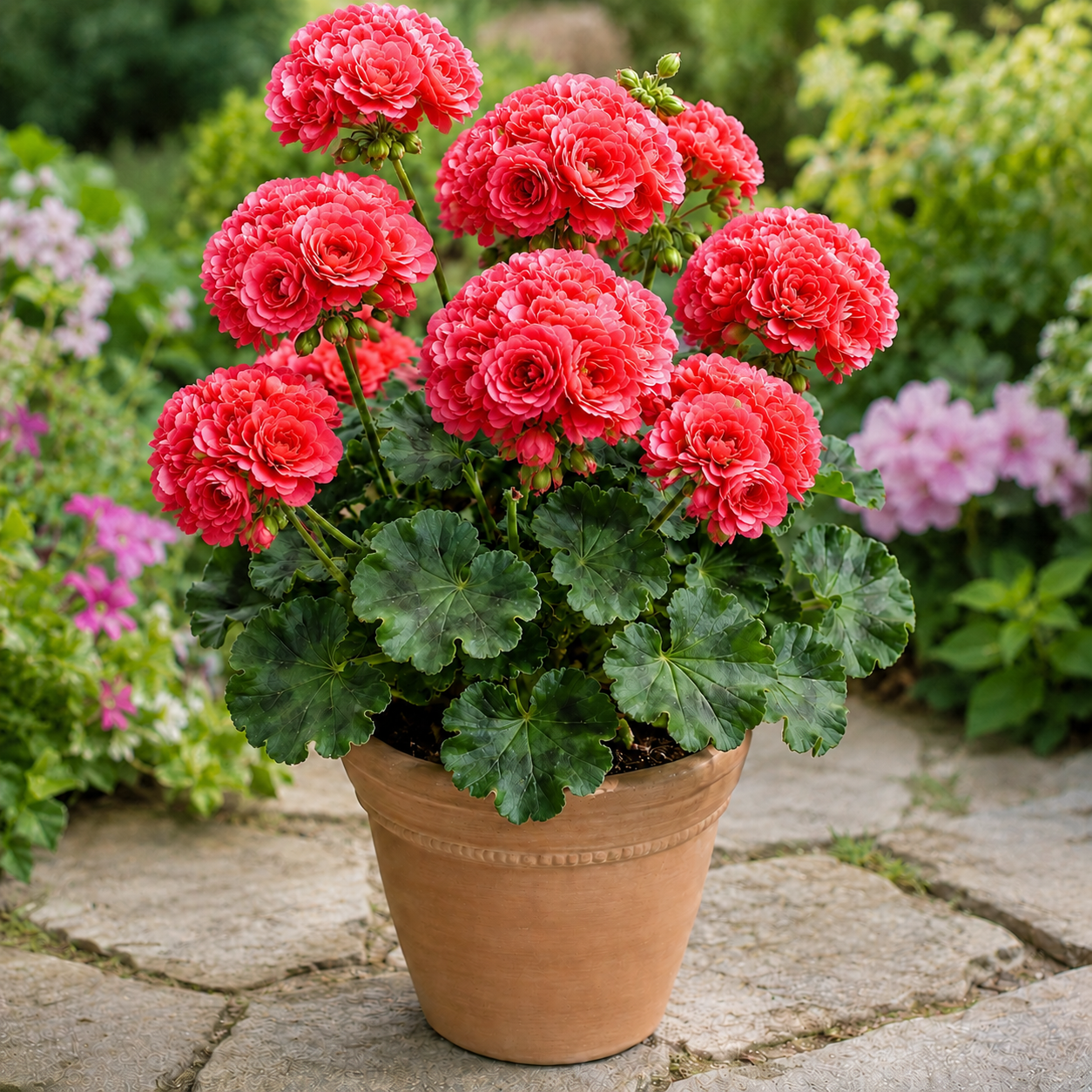 💜 Nasiona geranium gigantycznego Pom-Pom
