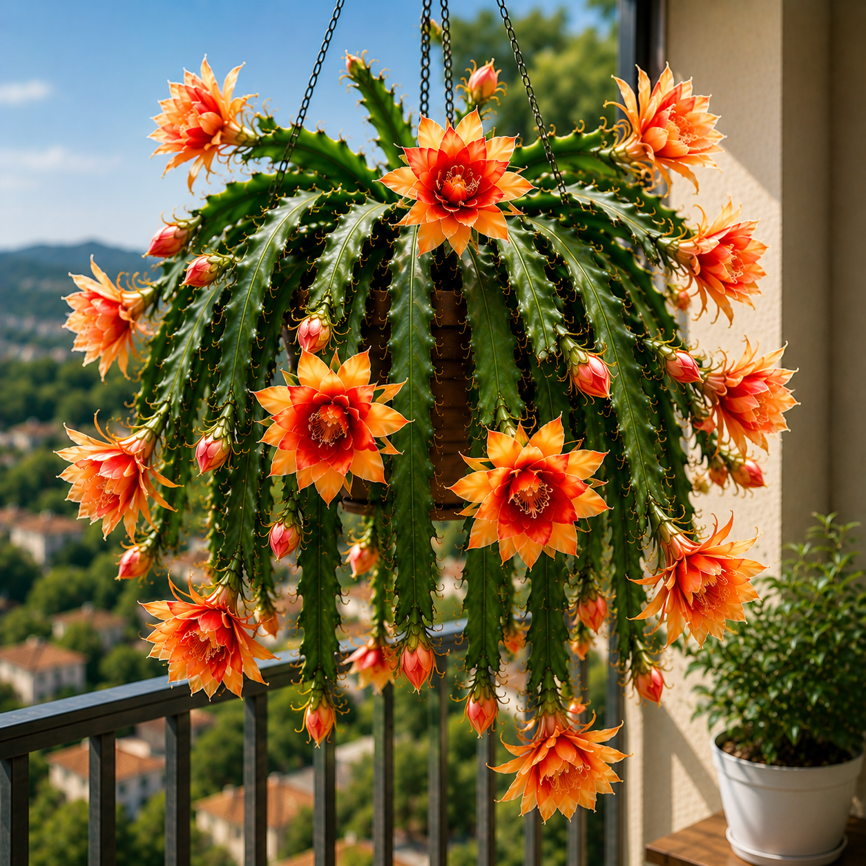 💫 Rzadki kaktus storczykowy Epiphyllum 🌸 Rzadki kwiat, który każdy chce podziwiać