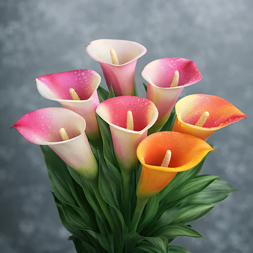 🌷Tajemnicza lilia Aurora Calla