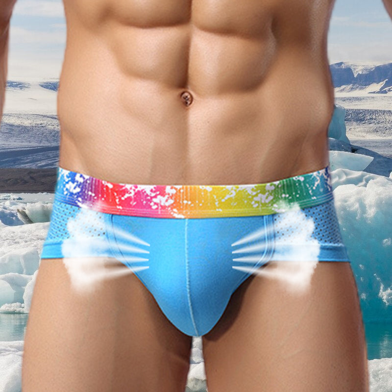 Σέξι, αναπνεύσιμο ανδρικό εσώρουχο με εσώρουχα ⚡ (αγοράστε περισσότερα, εξοικονομήστε περισσότερα)-GR