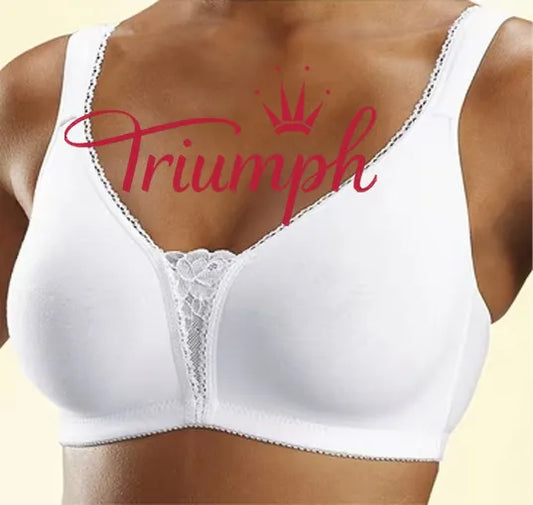 👙TRIUMPH - [3 τεμ.] 🔥50% έκπτωση σε σέξι νταντελένιο λευκό σουτιέν-GR