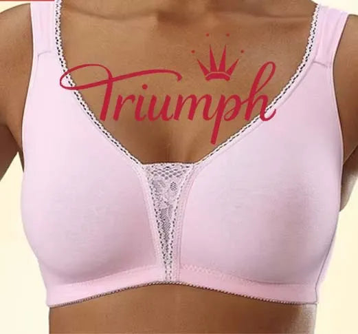 👙TRIUMPH - [3 τεμ.] 🔥50% έκπτωση σε σέξι δαντελένιο λευκό σουτιέν-GR