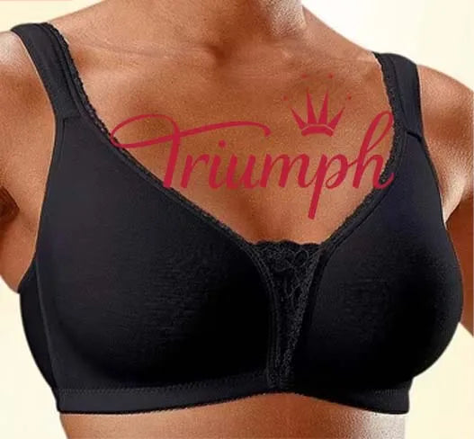 👙TRIUMPH - [3 τεμ.] 🔥50% έκπτωση σε σέξι δαντελένιο λευκό σουτιέν-GR