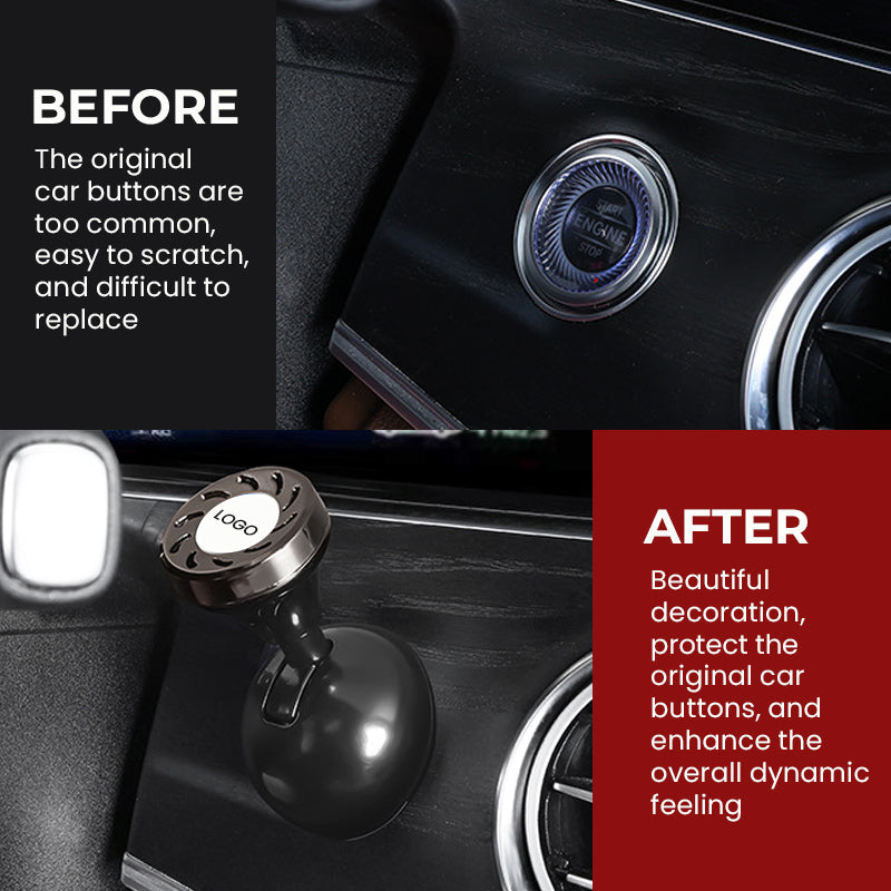 Pritaikykite savo automobilio vieno mygtuko metalinę užvedimo svirtį-LT