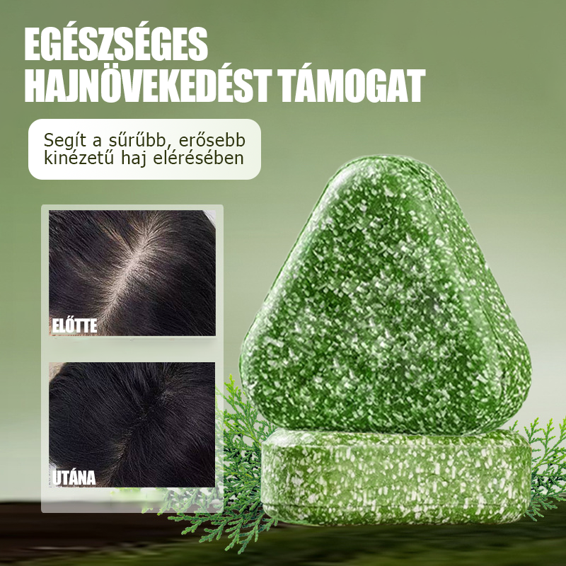 🌿 Natūralus šampūno batonėlis plaukų stiprinimui 🌱🥰-LT