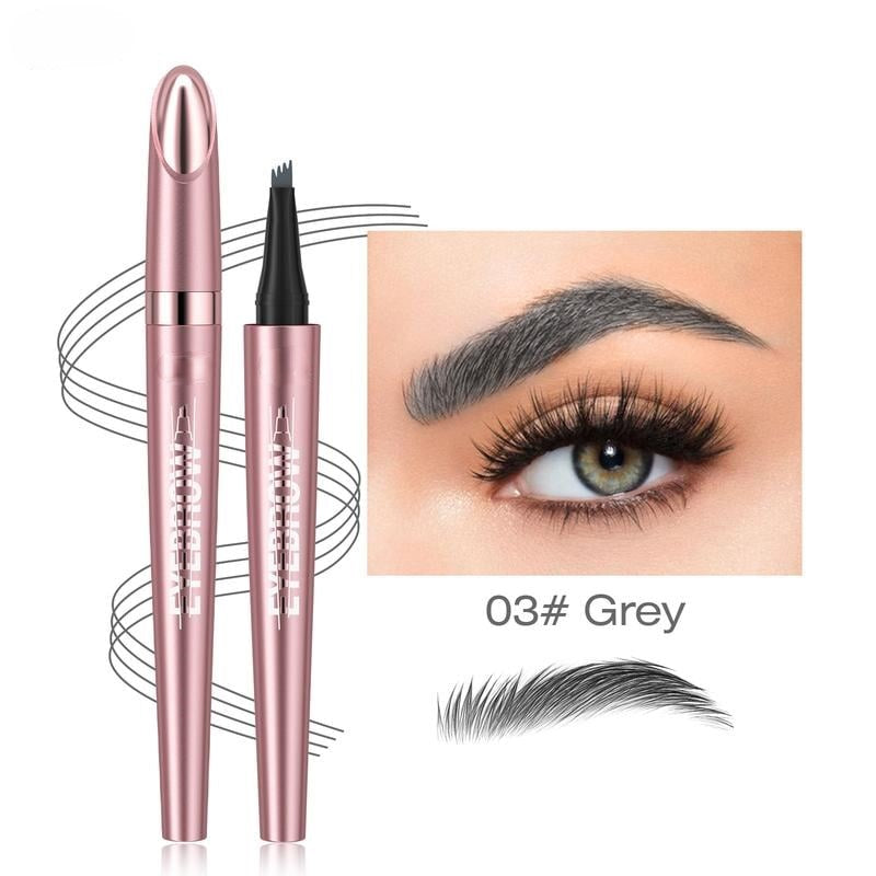 🖌️ Wodoodporny ołówek do brwi Micro-Fork – Natural Hair-Like Brows-Rush