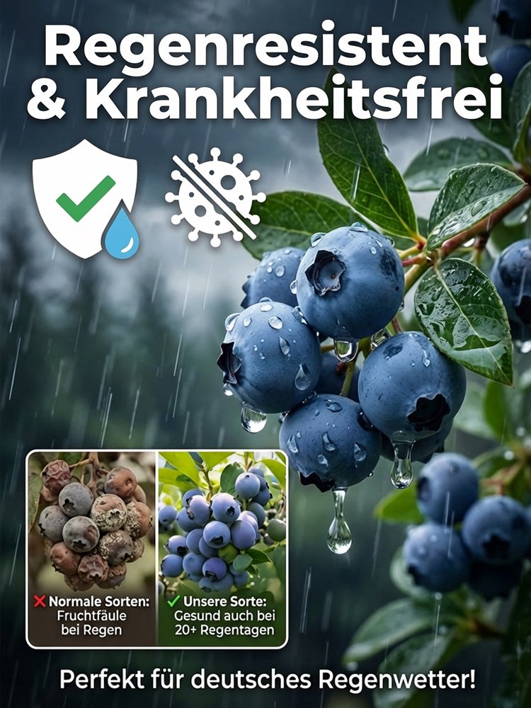 Organiczna roślina borówki amerykańskiej o dużych owocach i wysokim plonie (gwarancja zwrotu pieniędzy)