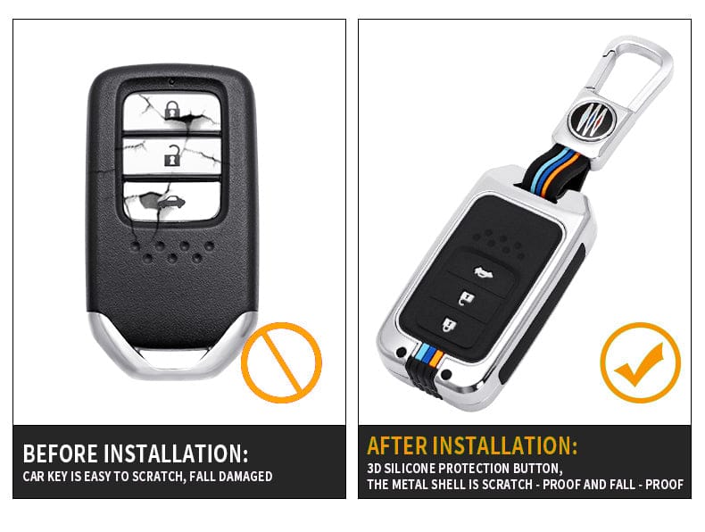 Μεταλλικό περίβλημα κλειδιού-GR