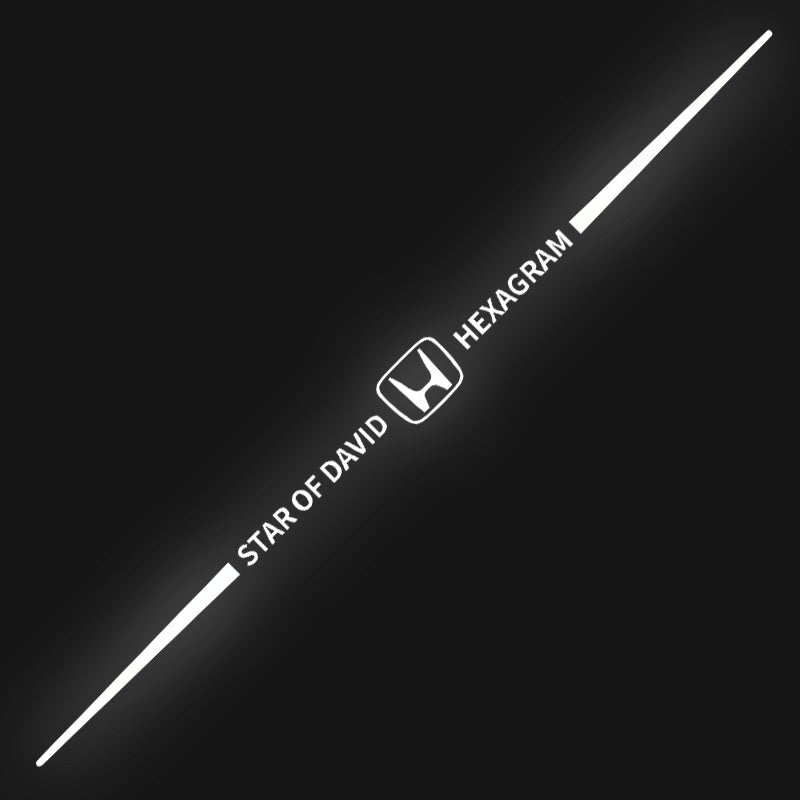 Αυτοκόλλητα αυτοκινήτου 3D με πολύχρωμες αντανακλάσεις λέιζερ 4 τεμάχια-GR