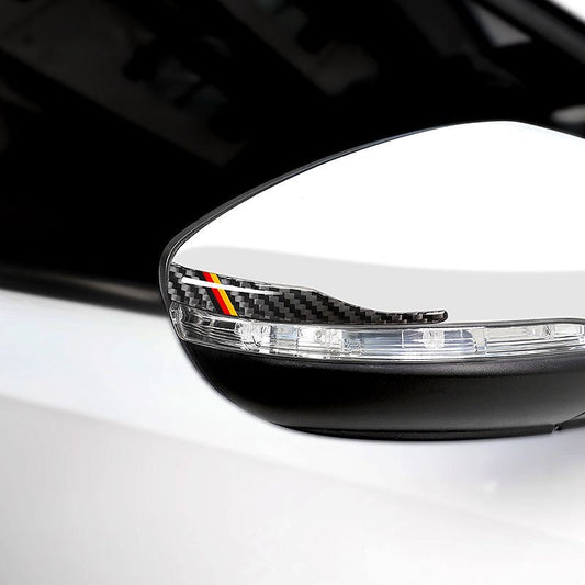 Anglies pluošto veidrodėlio lipdukas su apsauga nuo smūgių ir logotipu-LT