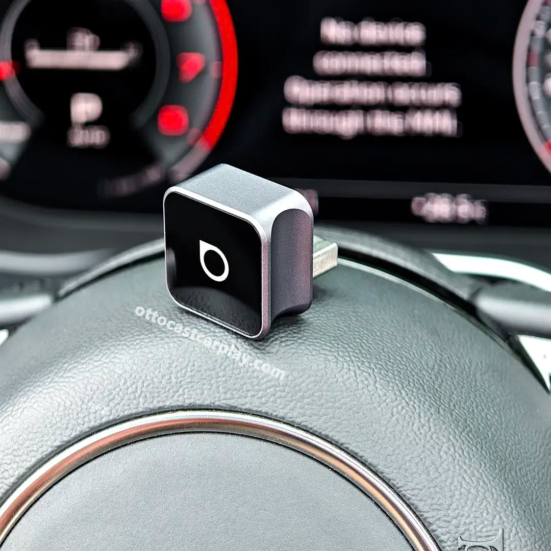 „Ottocast Mini 3.0 Ultra Cube“ belaidis „CarPlay“ „Android Auto“ adapteris-LT
