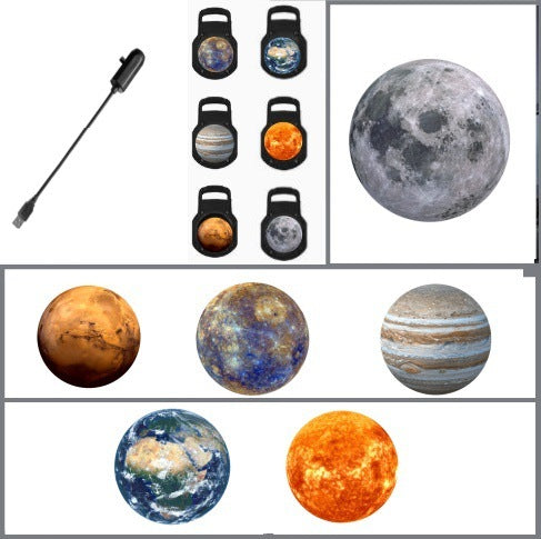 Projektor USB Galaxy i Moon Night Light
